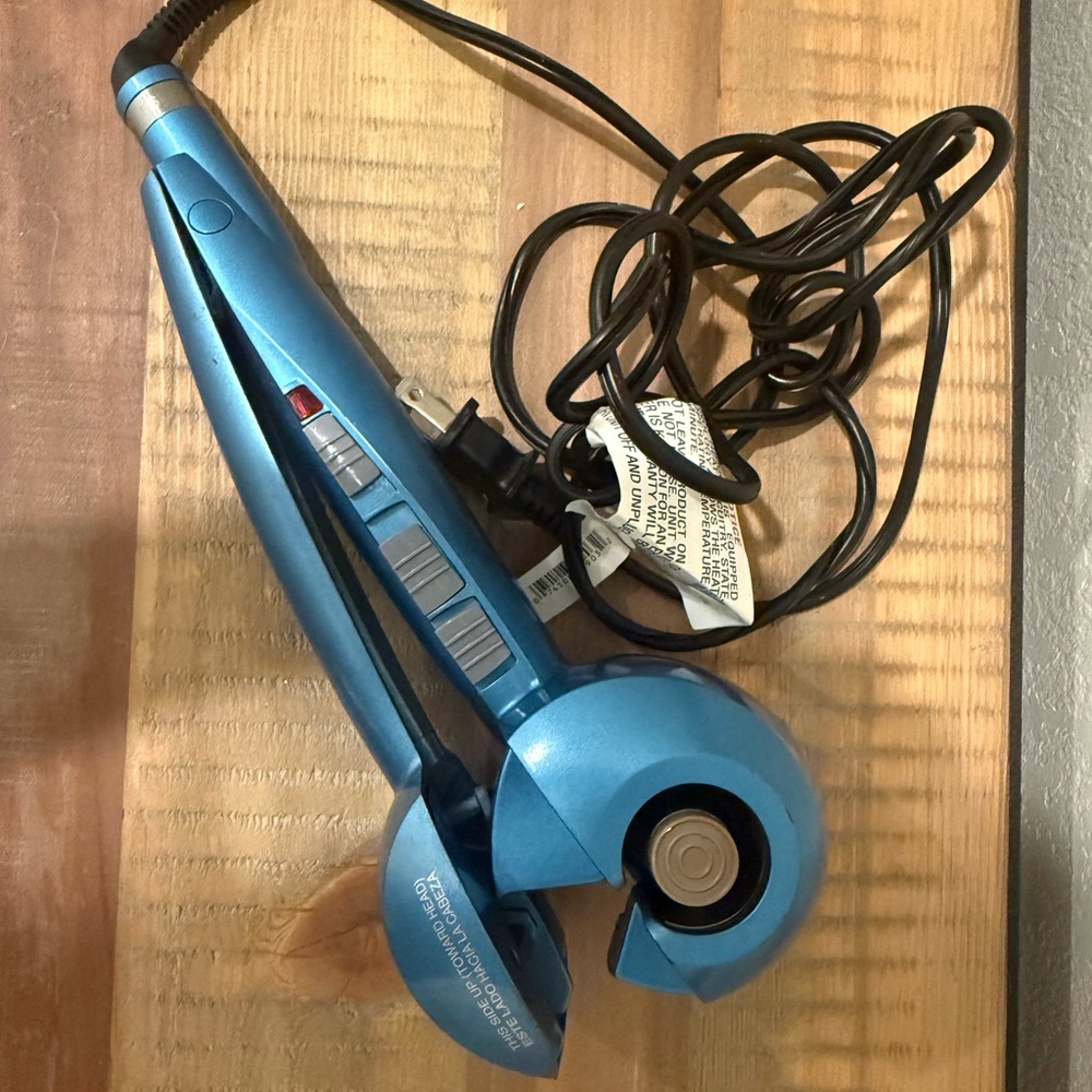 BaByliss Pro nano titanium Miracurl Hair Curler hot tool gently used